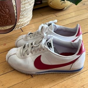 Nike Classic Cortez Sneaker - Red and Blue